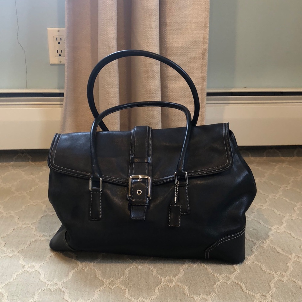 Coach Tote in decent condition